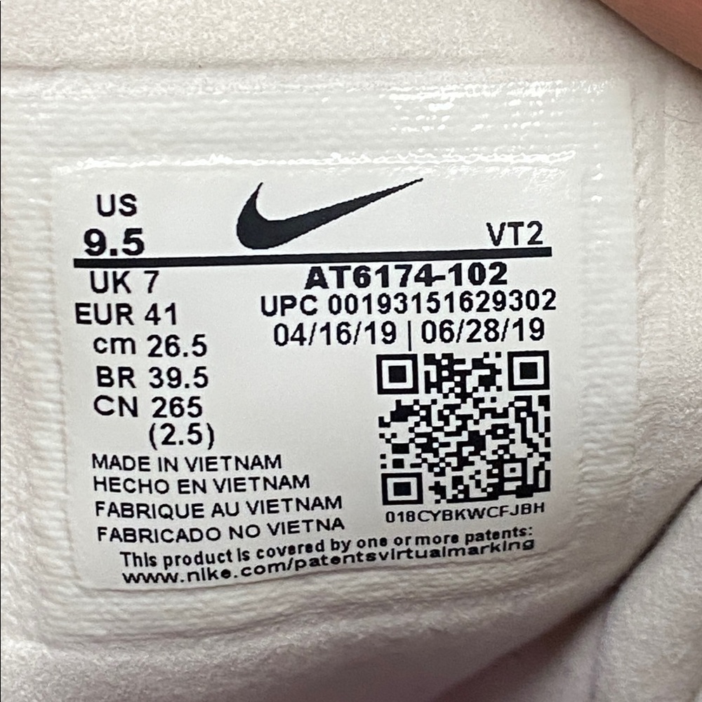 Nike Air Max 270 React Women’s Running Sneakers Gradient Shift SZ 9.5 AT6174-102 - Picture 17 of 17